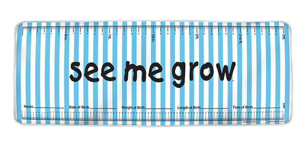 Blue Strips See Me Grow™ Mat